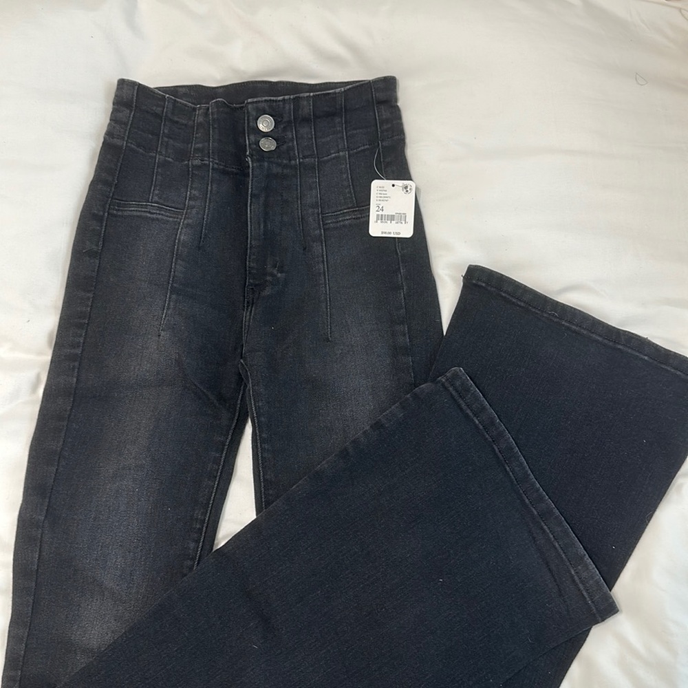 Free People Boot Cut/Flare Jeans - Size 24 - New